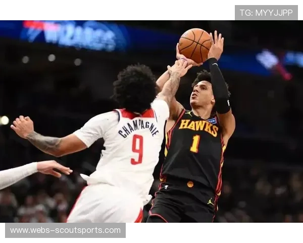 杰伦·约翰逊超级三双：22+16+15全面数据率老鹰取胜